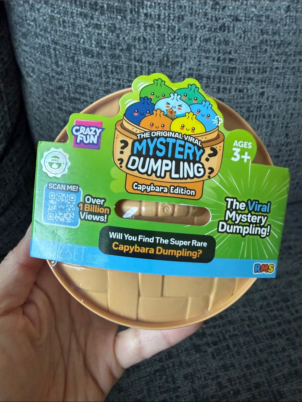 BNIB RMS The Original Viral Mystery Dumpling: Capybara Edition